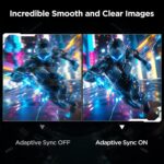 KOORUI 24 Inch Gaming Monitor 144Hz Full HD 1920 x 1080p IPS Extremely-Sli... - Image 6