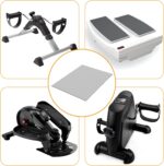 Non-Slip Exercise Mat for Below Desk Elliptical (19.7 * 23.6“) Apply to... - Image 4