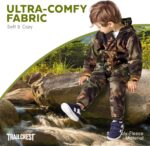 TrailCrest Treel Toddler - Toddler Camo Full Zip Hoodie Sweatshirt Flee... - Image 3