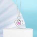 Coronary heart Necklace for Ladies, 925 Silver Necklace with Infinity Coronary heart Pend... - Image 9