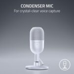 Razer Seiren V3 Mini USB Microphone: Condenser Mic - Supercardioid Pic... - Image 3