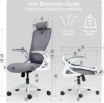 Tervo Mannequin U | Folding Workplace Chair for Small Areas | Ergonomic Desi... - Image 4
