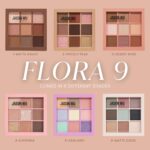 Jason Wu Flora 9 Eye Shadow Pallete - 9 Pigmented, Buildable, Blendabl... - Image 6