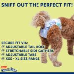 New! Hartz Comfitables Disposable Canine Diapers, Measurement XS 38 depend, Comfo... - Image 5