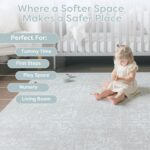Child Play Mat for Flooring - Eden (4x6ft) - Premium EVA Foam Play Mat for... - Image 3