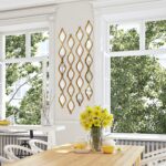 Yulejo 6 Pcs Acrylic Teardrop Mirror Decor - Slim Wall Decor Boho Vi... - Image 5