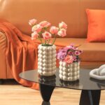 Bubble Vases, Set of two Ceramic Vase for Flowers, Boho Ceramic Flower V... - Image 9