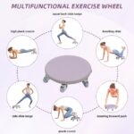 Ab Curler Wheel with Knee Mat, Abs Exercise Gear for Belly & C... - Image 3