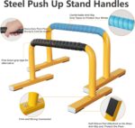 Power Coaching Parallettes Push Up Bars, Pushup Handles Calisthenic... - Image 3