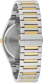 Bulova Mens Gown Basic Quartz Two Tone Stainless Metal Watch, Patte... - Image 4