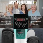 ANCHEER Beneath Desk Elliptical, Electrical Ellipse Leg Exerciser Whereas Si... - Image 3