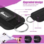 Ankle Strap for Cable Machine, Health club Ankle Cuff for Kickbacks, Leg Exten... - Image 4