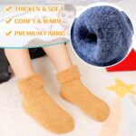 Eyean Child Wool Grip Sock Gentle Winter Heat Thick Non Slip Toddler Boy ... - Image 4