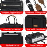 Canvas Tote Bag for Ladies,Ladies's Luggage Crossbody Luggage Work Laptop computer Tote... - Image 5