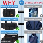 Canvas Tote Bag for Ladies,Ladies's Luggage Crossbody Luggage Work Laptop computer Tote... - Image 6