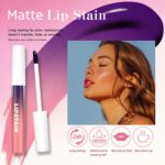 3 PCS Peel Off Lip Stain Lip Tint Set, Pinked Lip Stain Peel Off Matte... - Image 4