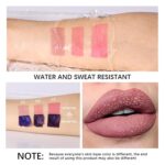 3 PCS Peel Off Lip Stain Lip Tint Set, Pinked Lip Stain Peel Off Matte... - Image 5