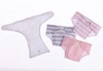 JC Toys Child Doll 4 Pack Cloth Diapers | Washable, Reusable, Adjustab... - Image 3