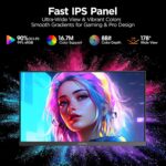 KOORUI 24.5" Gaming Monitor, 200Hz FHD 1080p IPS Show, 1ms, HDR400,... - Image 4