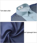 KYKU Hawaiian Shirt for Males: Tropical Summer season Seaside Brief Sleeve Button... - Image 8