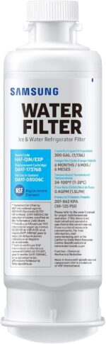 SAMSUNG Real Filters for Fridge Water and Ice, Carbon Block F... - Image 3