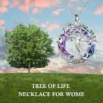 TOUPOP Tree of Life Necklace for Ladies 925 Sterling Silver Household Tree... - Image 4