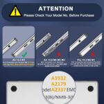 MOSISO Appropriate with MacBook Air 13 inch Case 2022, 2021, 2020-2018 ... - Image 3