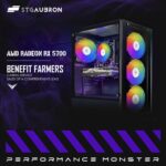 STGAubron Gaming PC Pc Desktop, Radeon RX 5700 8G, Intel Core i7... - Image 6