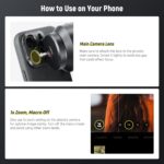 NEEWER HD 65mm Telephoto Telephone Digicam Lens with Lens Hood Just for 17m... - Image 4