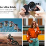 NEEWER HD 65mm Telephoto Telephone Digicam Lens with Lens Hood Just for 17m... - Image 5