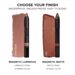 Nudestix Magnetic Matte Eye Coloration – 3-in-1 Lengthy-Put on Cream Eyeshadow P... - Image 5