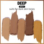 FOCALLURE #GoldenAge 5 in 1 Multi Makes use of Concealer Palette, 5 Colours Cor... - Image 3