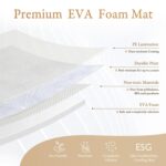 PopsyKosy Premium Child Flooring Play Mat - Thick & Cushioned 0.5 inch Pla... - Image 5