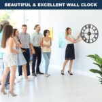 24 Inch Giant Outsized Farmhouse Fashionable Ornamental Wall Clock for Liv... - Image 4