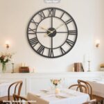24 Inch Giant Outsized Farmhouse Fashionable Ornamental Wall Clock for Liv... - Image 8