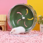 GKYZBB Hamster Wheel, 8.5 inch Silent Hamster Train Working Wheel w... - Image 5