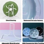 GKYZBB Hamster Wheel, 8.5 inch Silent Hamster Train Working Wheel w... - Image 8