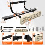 Hangboard Rock Climbing Hangboard with Door Method Pull Up Bar; Together with... - Image 6