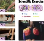 Push Up Board for Girls, 28 in 1 Push up Board Pink Exercise Tools ... - Image 4