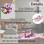 Push Up Board for Girls, 28 in 1 Push up Board Pink Exercise Tools ... - Image 5