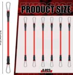 Liliful 8 pcs Resistance Bands for Working Out Extra Train Ban... - Image 3