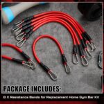 Liliful 8 pcs Resistance Bands for Working Out Extra Train Ban... - Image 4