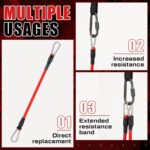 Liliful 8 pcs Resistance Bands for Working Out Extra Train Ban... - Image 5