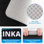 Non-Slip Exercise Mat for Underneath Desk Elliptical Machine, Mats for Exerc... - Image 5