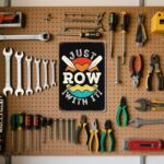 Humorous Simply Row with It Rowing Rower Crew Crew Oars Indicators Wall Decor Vi... - Image 3