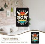 Humorous Simply Row with It Rowing Rower Crew Crew Oars Indicators Wall Decor Vi... - Image 4