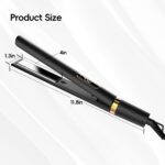 Nicebay 1” Titanium Flat Iron, Quick Heating Hair Straightener & Roller... - Image 9