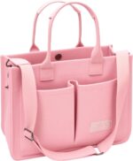 Canvas Tote Bag for Ladies,Ladies's Luggage Crossbody Luggage Work Laptop computer Tote... - Image 2