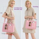 Canvas Tote Bag for Ladies,Ladies's Luggage Crossbody Luggage Work Laptop computer Tote... - Image 4
