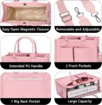 Canvas Tote Bag for Ladies,Ladies's Luggage Crossbody Luggage Work Laptop computer Tote... - Image 5